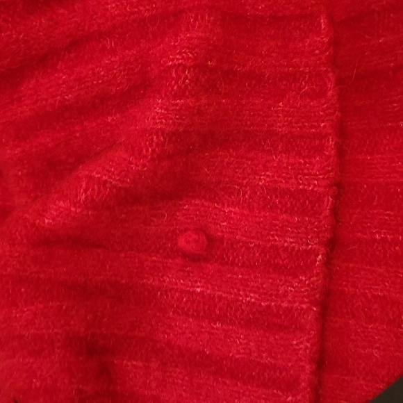 Banana republic red aire yarn turtleneck sweater - Picture 14 of 15